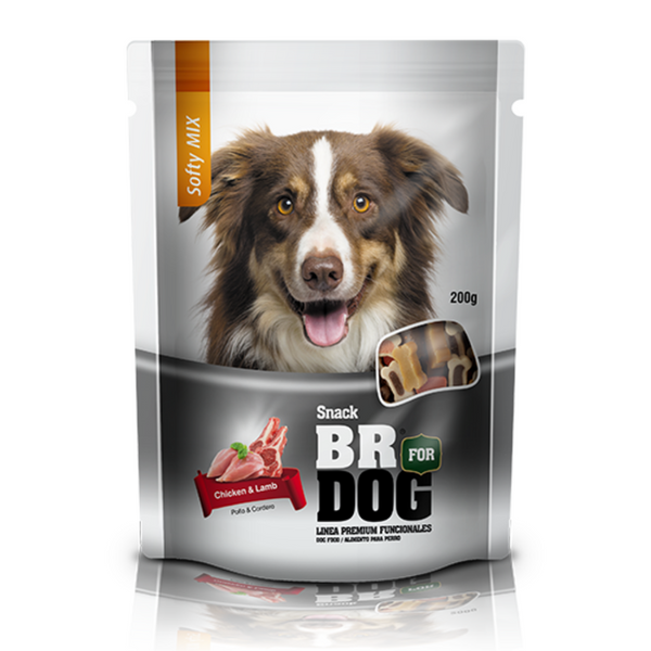 Snack Br Dog Softy Mix 200 Gr