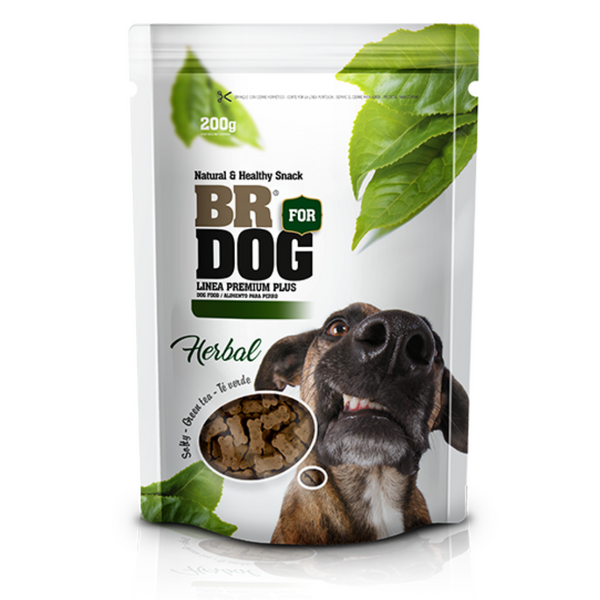 Snack Br Dog Herbal Te Verde 200 Gr