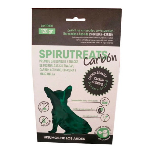 Snack Spirutreats Carbon 120 Gr