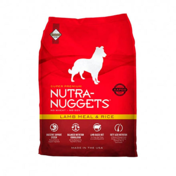 Comida para perros Nutra Nuggets adultos Cordero