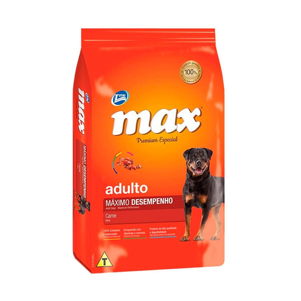 Comida Para Perro Adulto Max Máximo Desempeño Carne