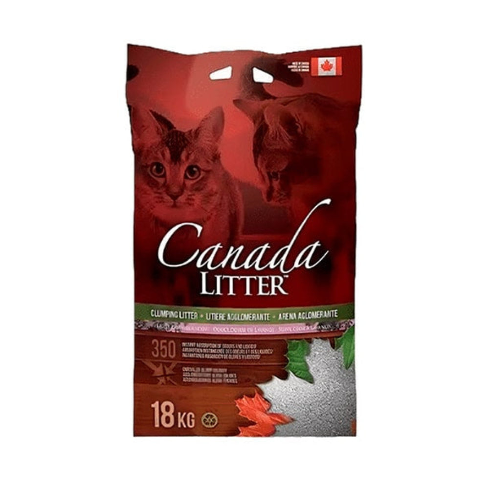 Arena para gatos Canada Litter Lavanda 18 Kg
