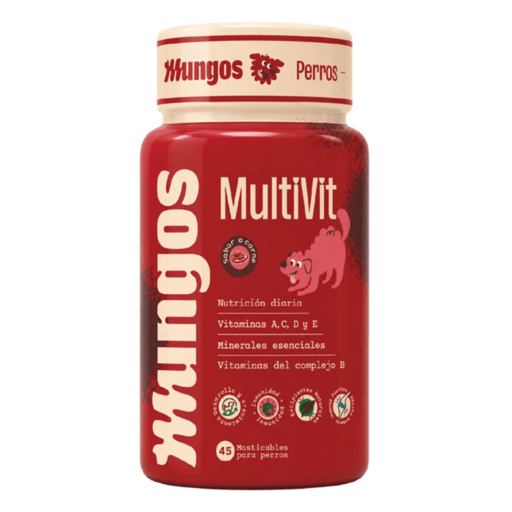Suplemento Para Perro Mungos Vital Vitaminas y Minerales 45 Nuggets