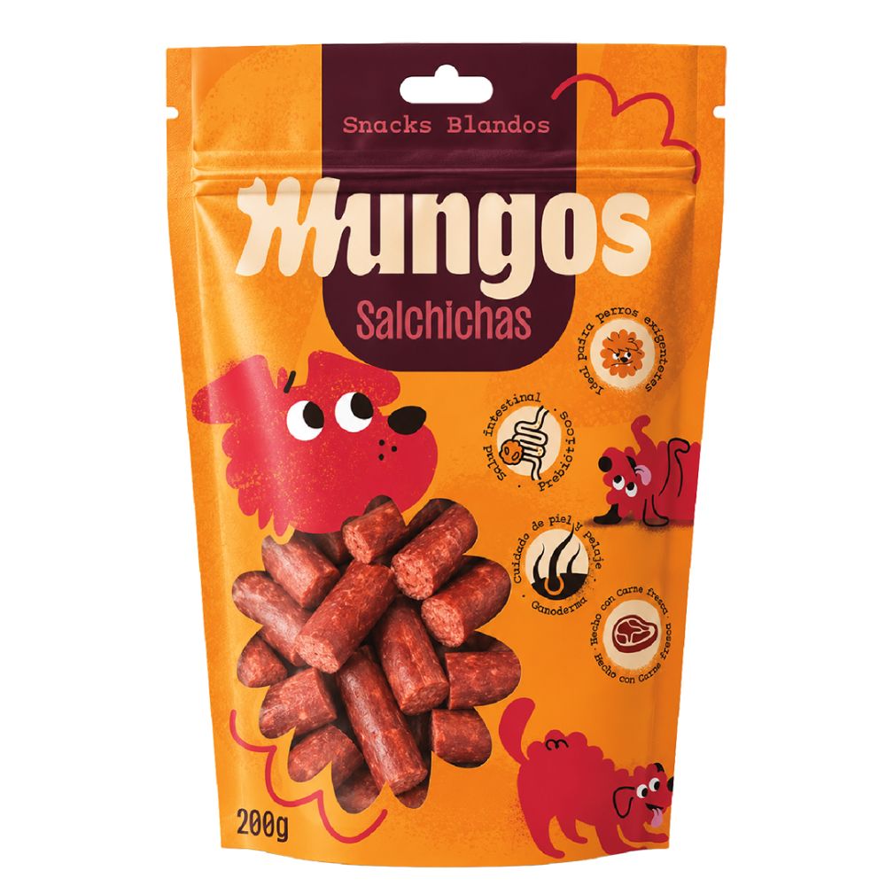 Snack Para Perro Mungos Salchichas 200gr