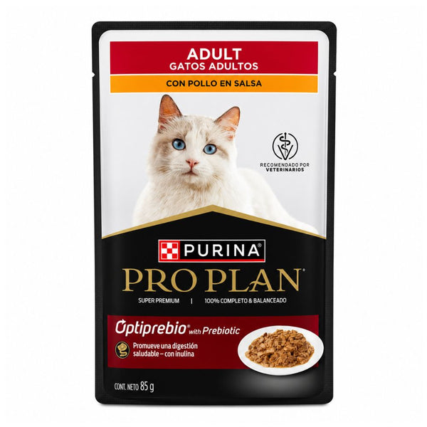 Alimento Húmedo Para Gato Adulto Sabor Pollo Pro Plan 85 gr