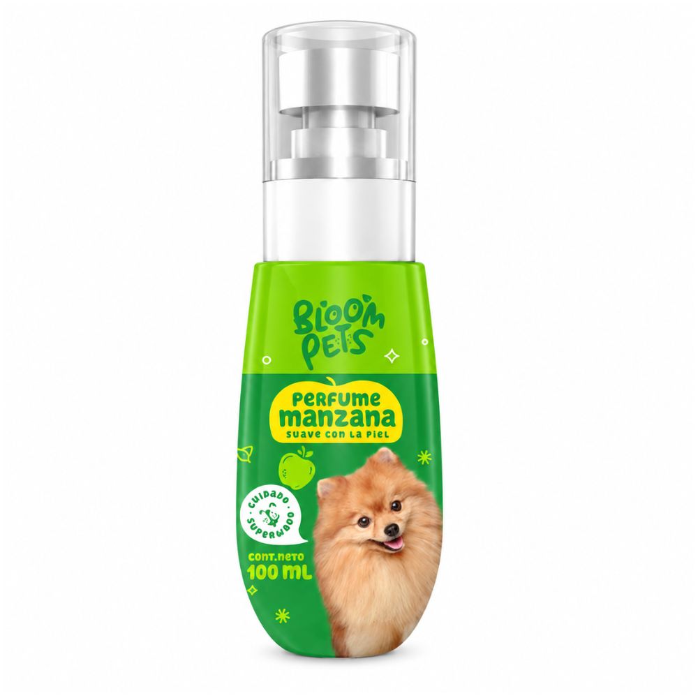 Perfume Para Perros Bloom Pets Manzana 100 Ml