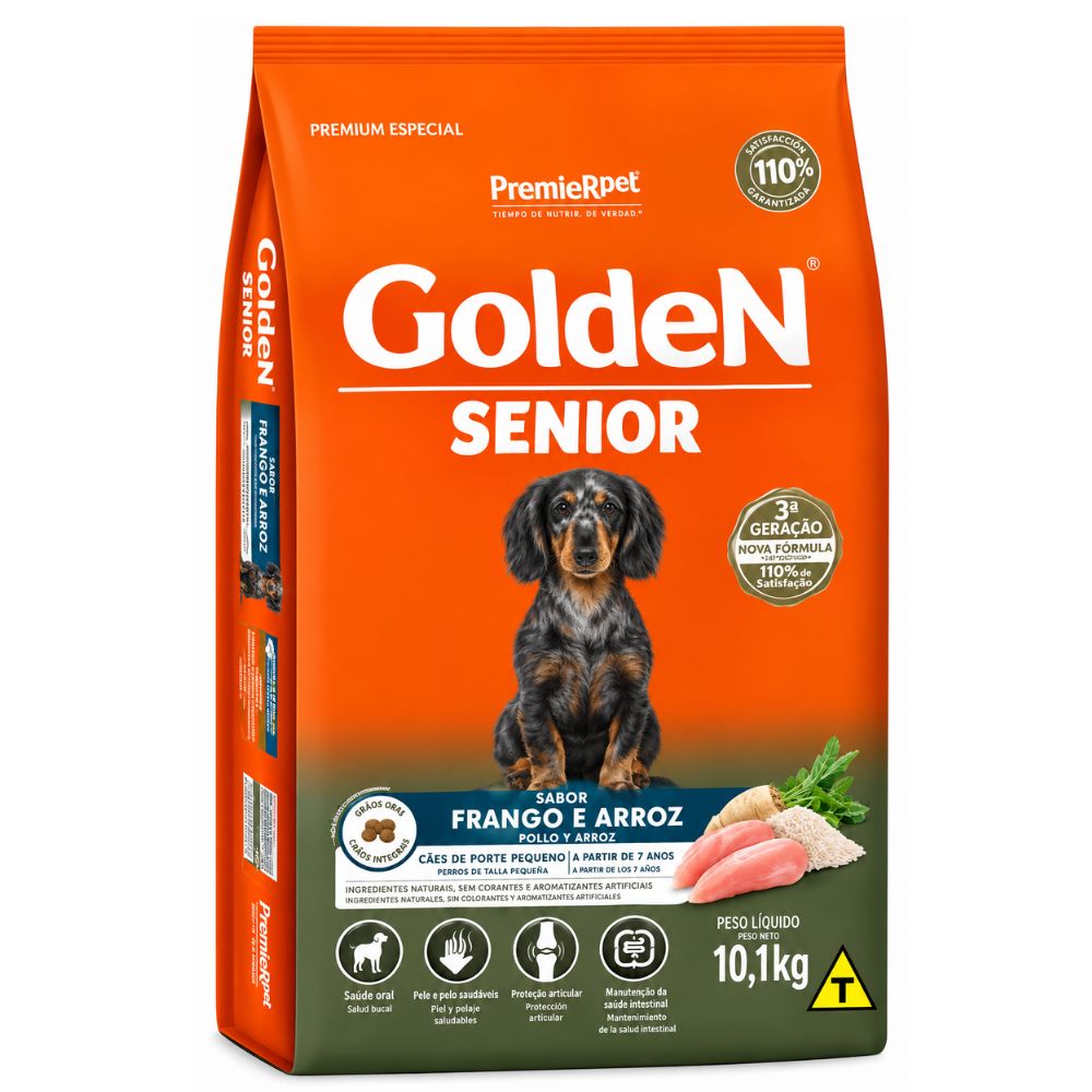 Alimento Para Perro Senior Raza Pequeña Golden Formula 3 Kg