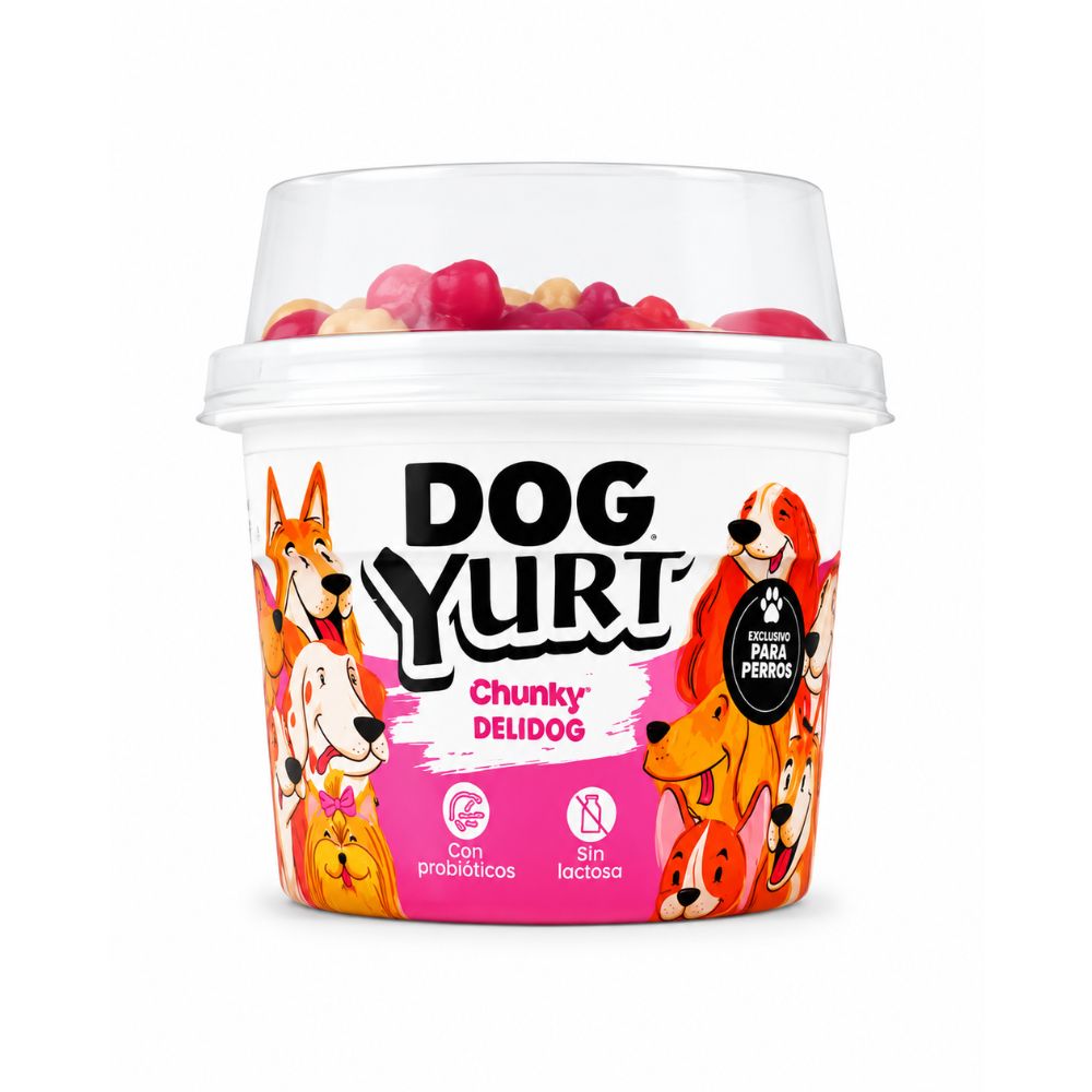Alimento Húmedo Para Perro Chunky DogYurt - Delidog 160 gr