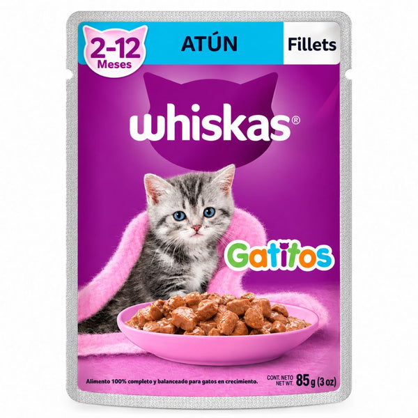 Alimento Húmedo Para Gatico Whiskas 85 Gr