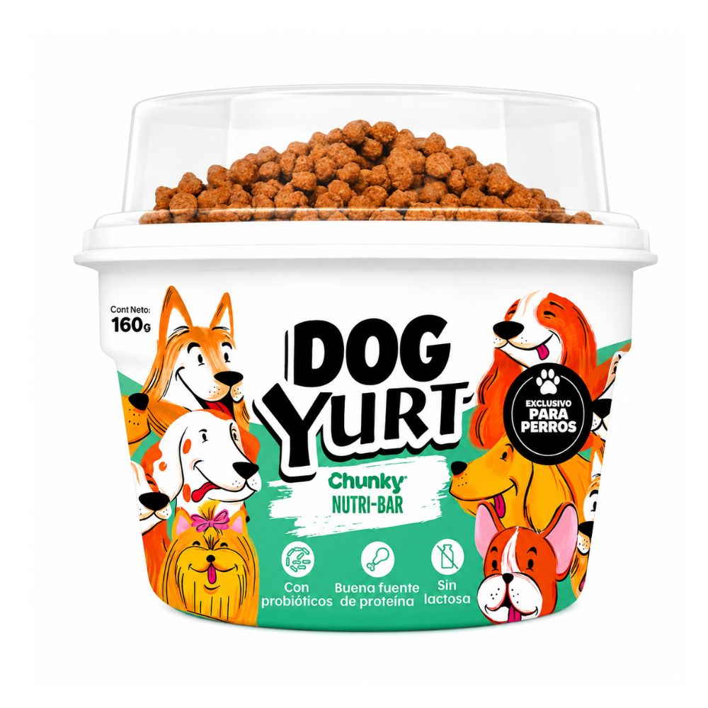 Alimento Húmedo Para Perro Chunky DogYurt - Delidog 160 gr