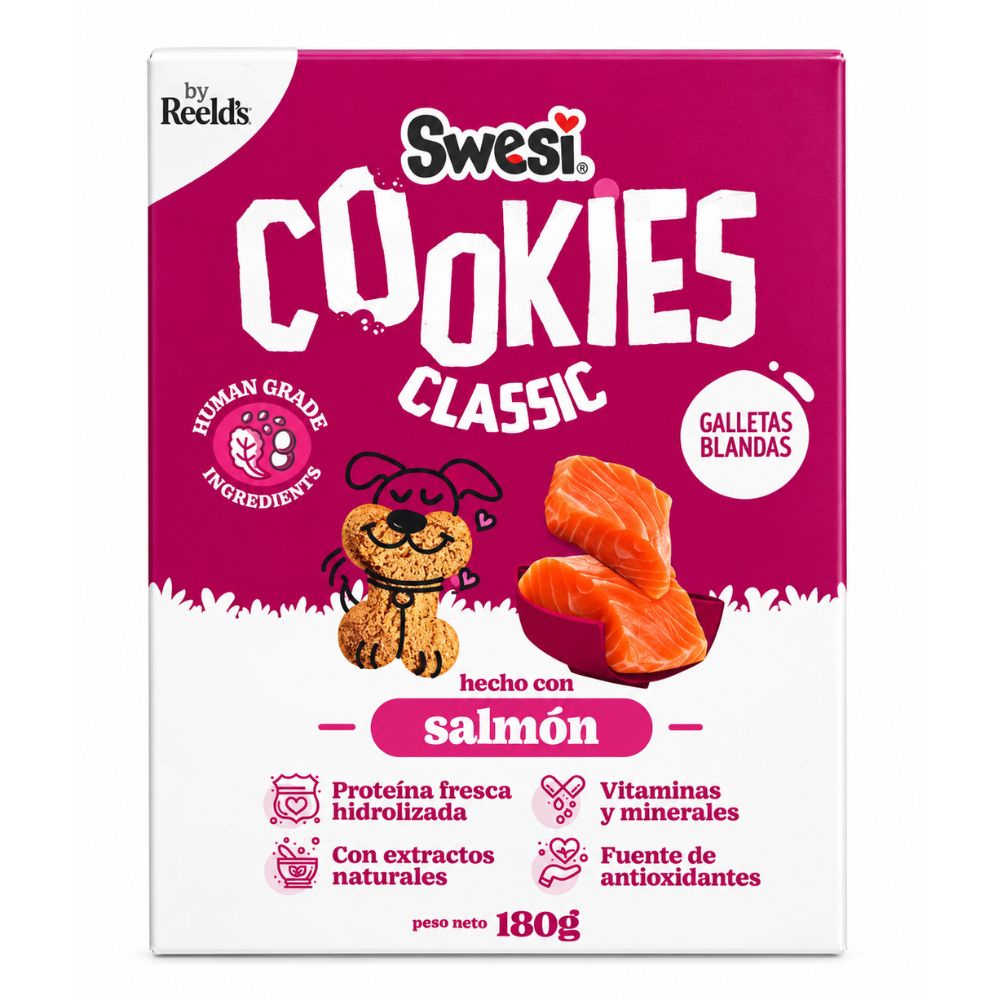 Galleta Para Perro Swesi Classic Salmón 180 Gr