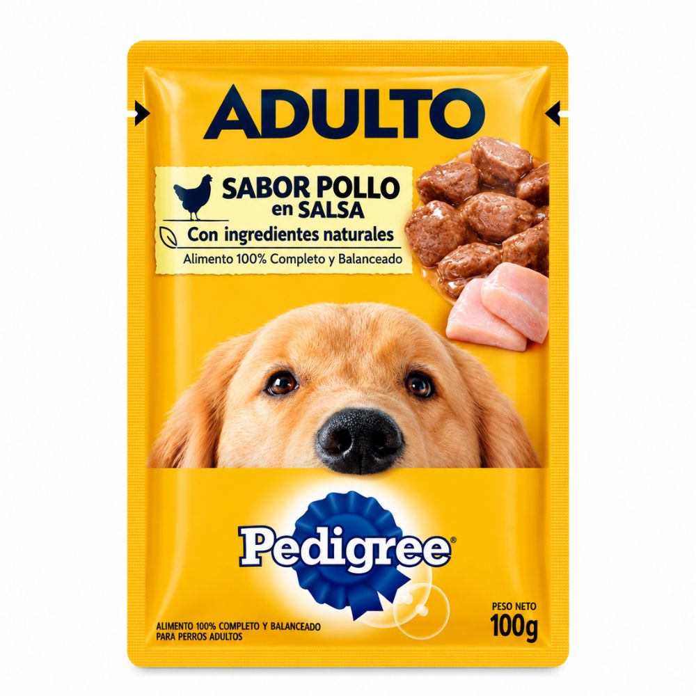 Alimento Húmedo Para Perro Adulto Pedigree 100 Gr