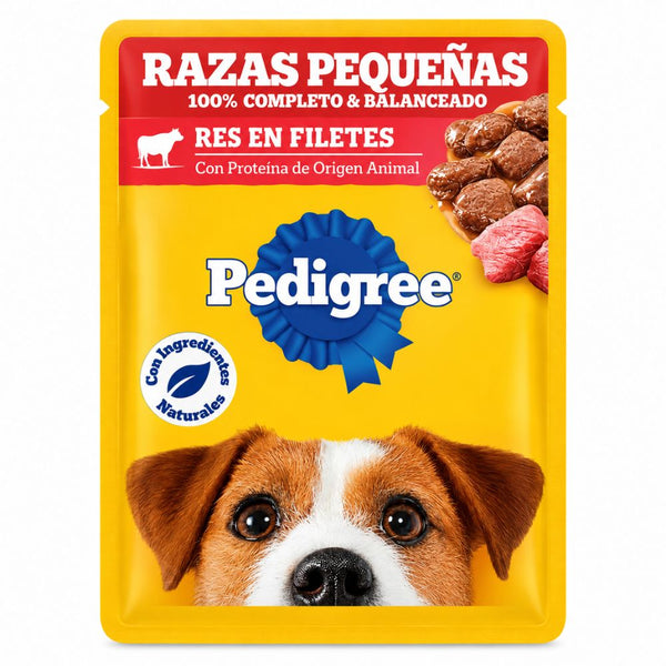 Alimento Húmedo Para Perro Adulto Raza Pequeña Pedigree 100 Gr