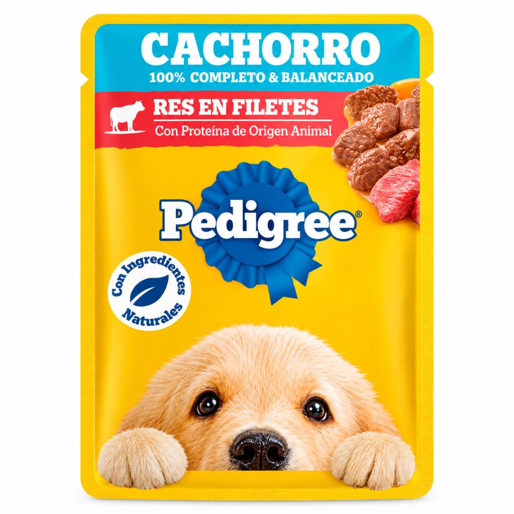 Alimento Húmedo Para Perro Cachorro Pedigree 100 Gr