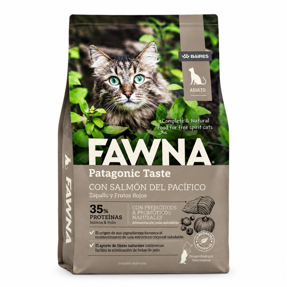Alimento Para Gatos Adulto Fawna Salmon Del Pacifico