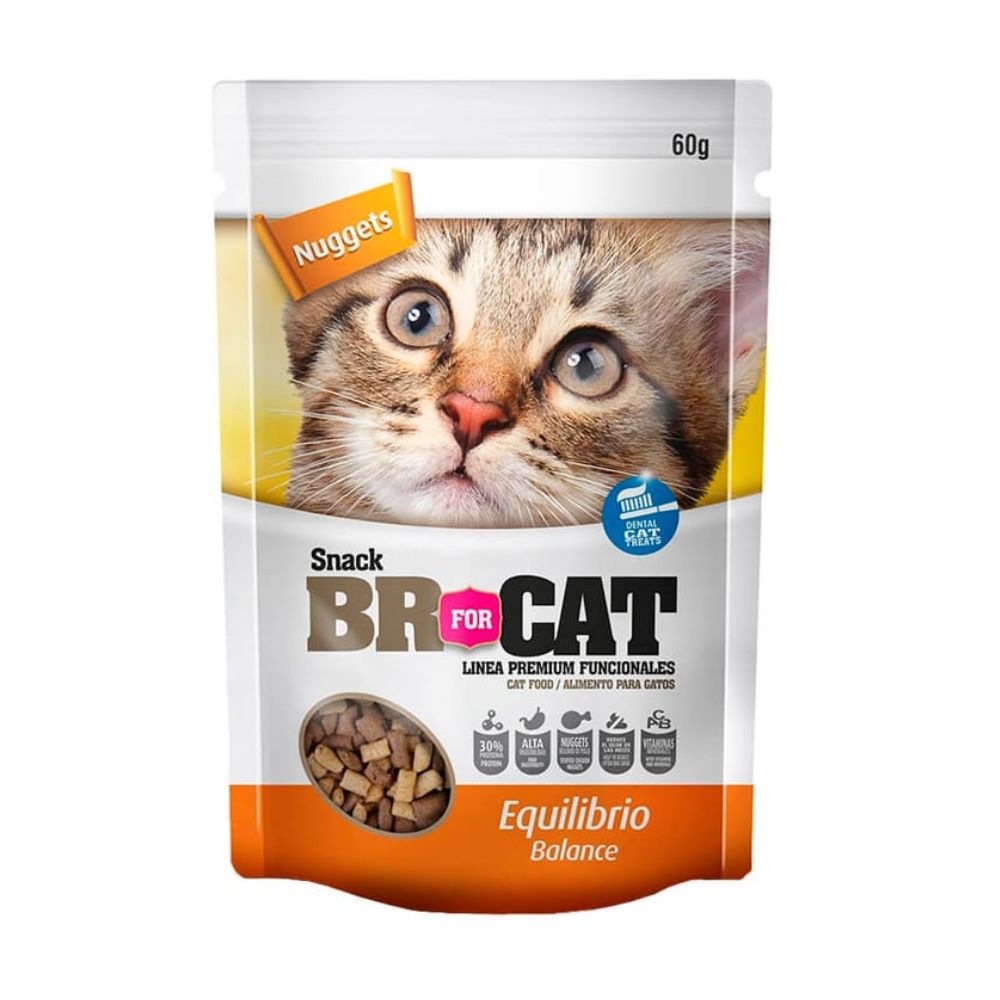 Snack Para Gato BR Equilibrio 60 Gr
