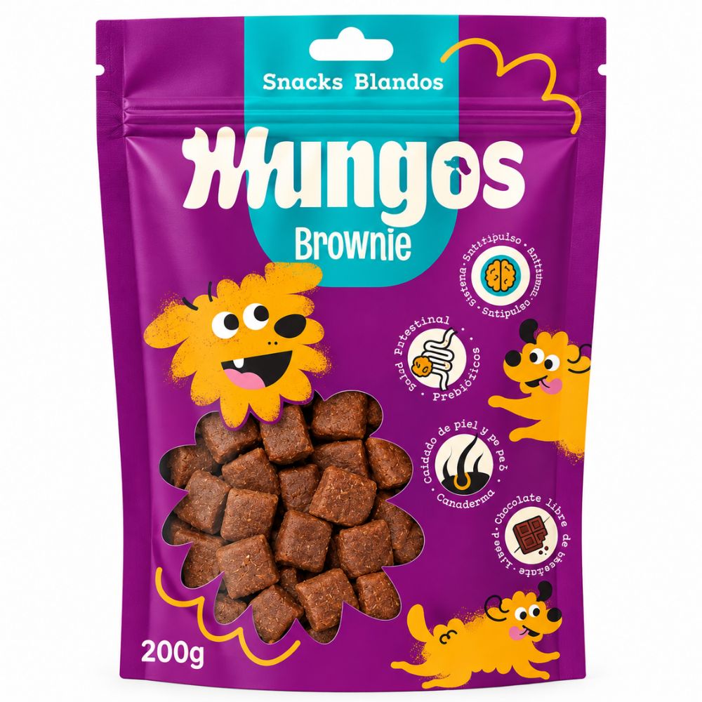 Snack Para Perro Mungos Brownie 200gr