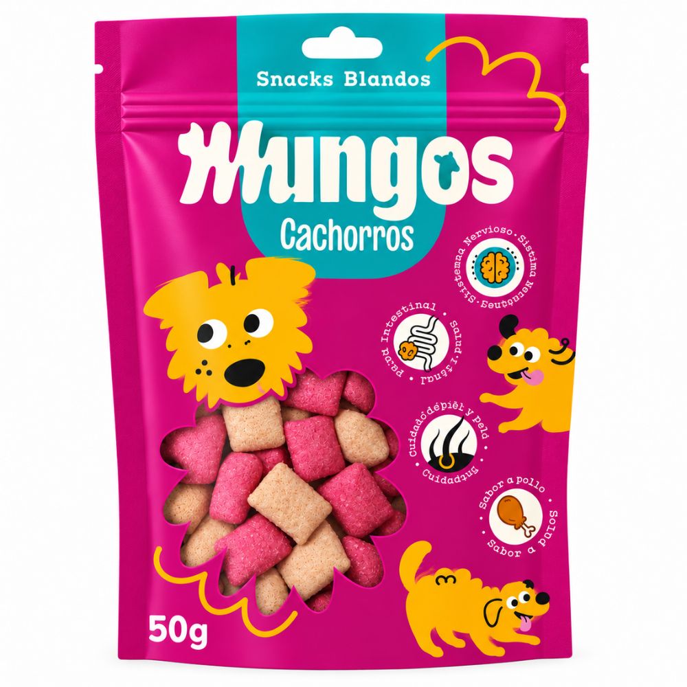 Snacks Para Perros Mungos Cachorros 50 gr