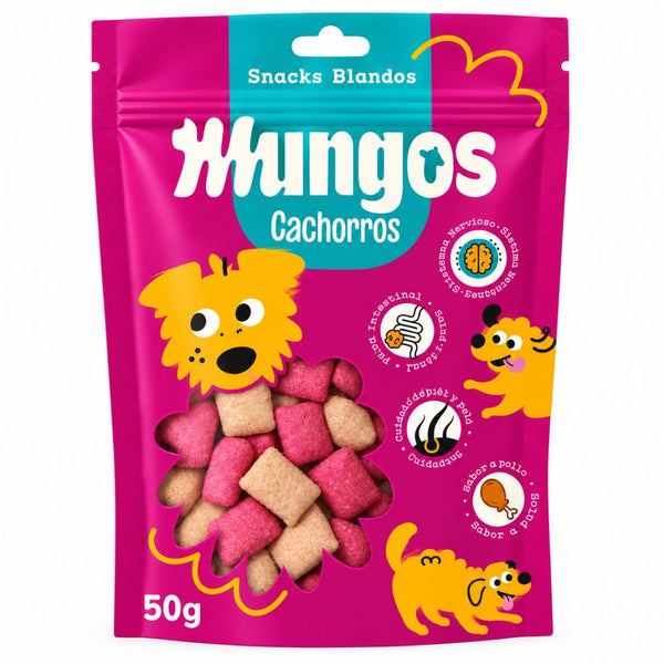 Snacks Para Perros Mungos Cachorros 50 gr