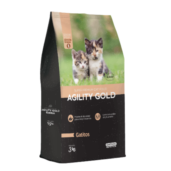 Comida para gatitos Agility gold