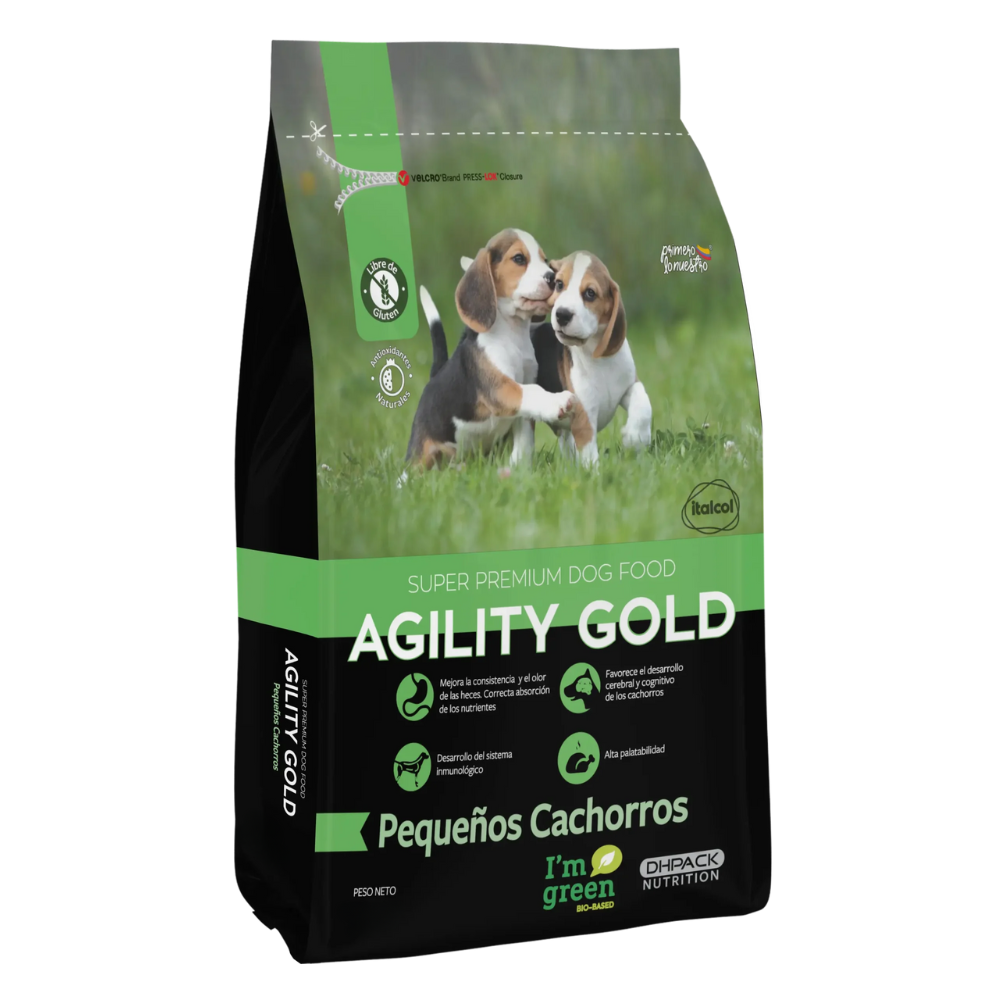 Comida para perros Agility Gold Pequeños Cachorros