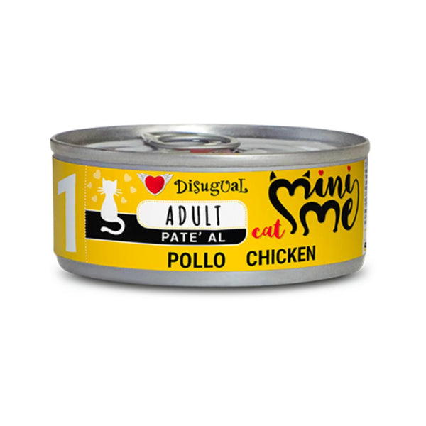 Alimento Humedo Para Gato Disugual MIni Me N1 Pollo 85gr