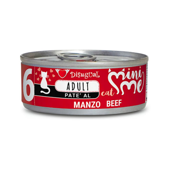 Alimento Humedo Para Gato Disugual Mini Me N6 Carne 85gr