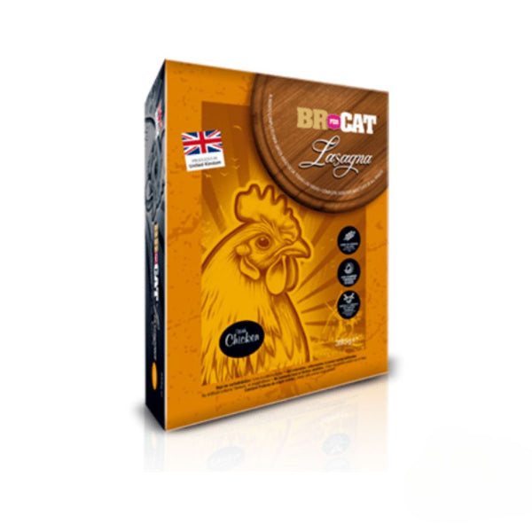 Alimento Húmedo Para Gatos Lasagna Br For Cats Pollo 395gr