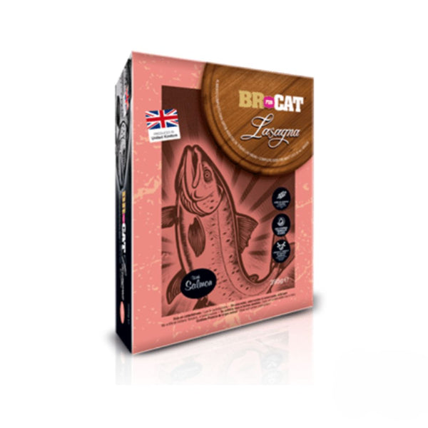 Alimento Húmedo Para Gatos Lasagna Br For Cats Salmon 395gr