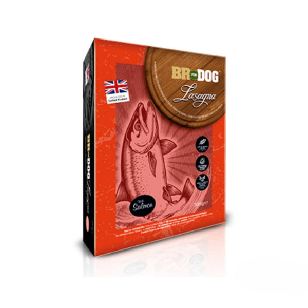 Alimento Húmedo Para Perros Lasagna Br For Dogs Salmon 395gr