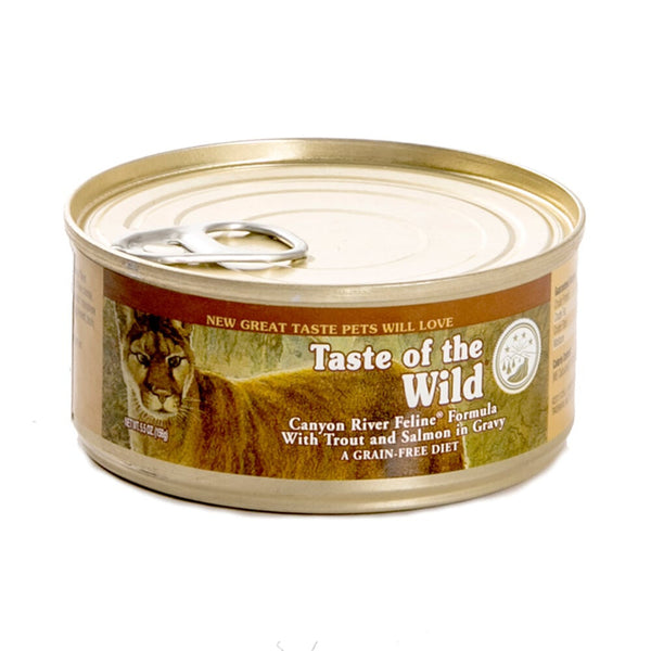 Alimento Húmedo para Gato Taste Of The Wild Canyon River Trucha y Salmón 156 Gr