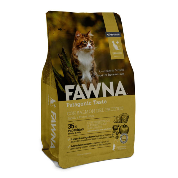 Alimento Para Gatos Fawna Urinario Salmon Del Pacifico 3kg