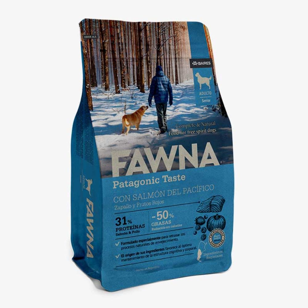 Alimento Para Perros Fawna Senior Salmón Del Pacífico 3kg