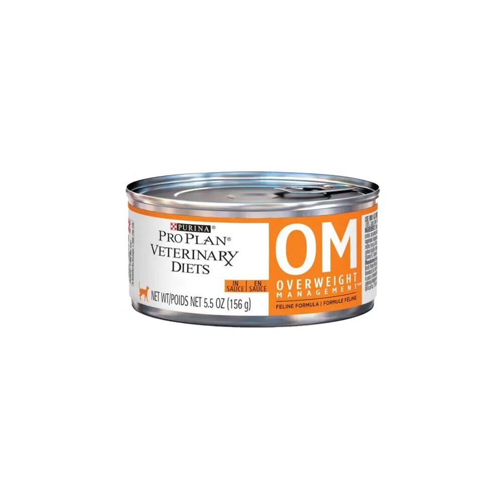 Alimento húmedo para gatos Purina Pro Plan Veterinary Diets OM Obesidad 156gr