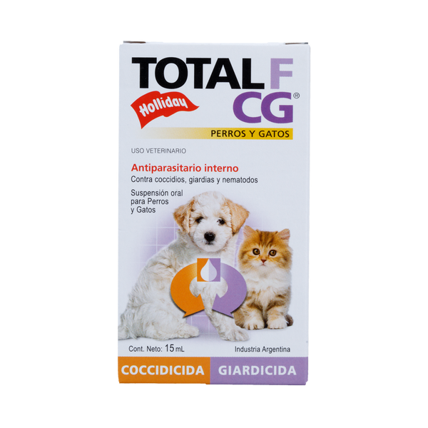 Antiparasitario Interno Total F CG Perro y Gato 15ml