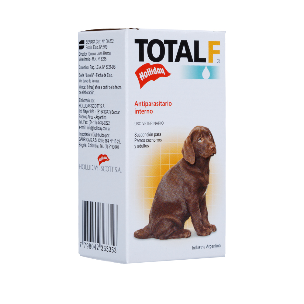 Antiparasitario Interno Total F Perro 15ml