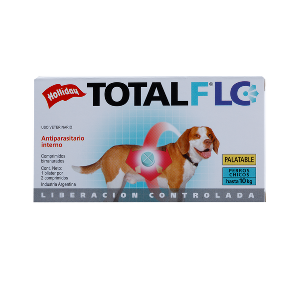 Antiparasitario Interno Total FLC Perro Pequeño (Hasta 10 Kg) 2 Tabletas