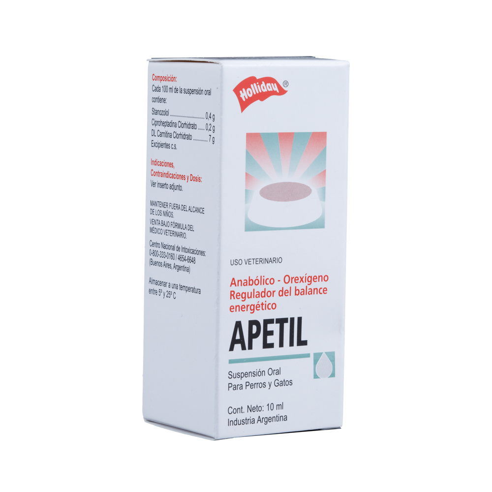 Estimulante de Apetito Apetil Perros y Gatos 10ml