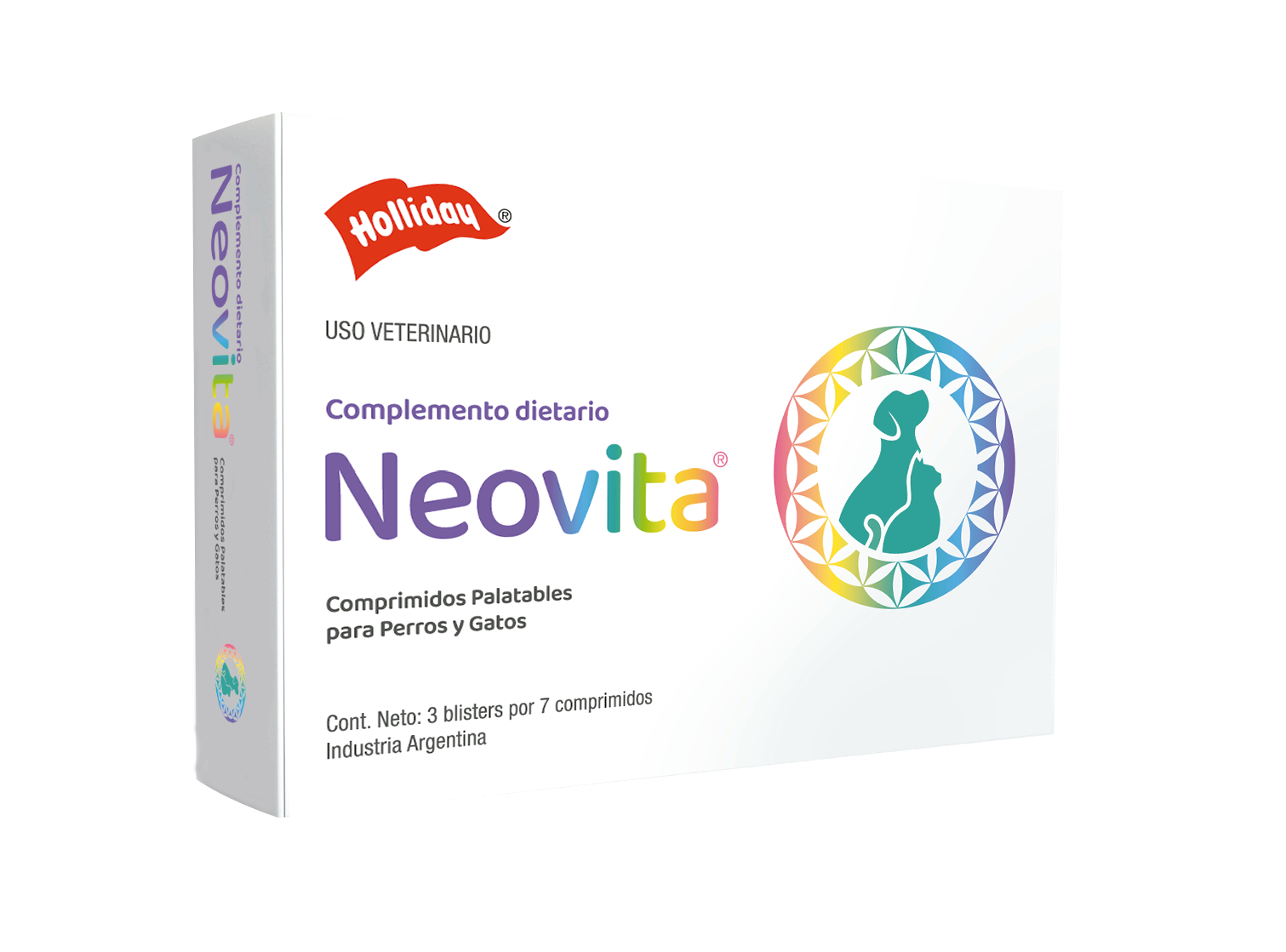 Biomodulador Neovita para Perros y Gatos 21 comprimidos
