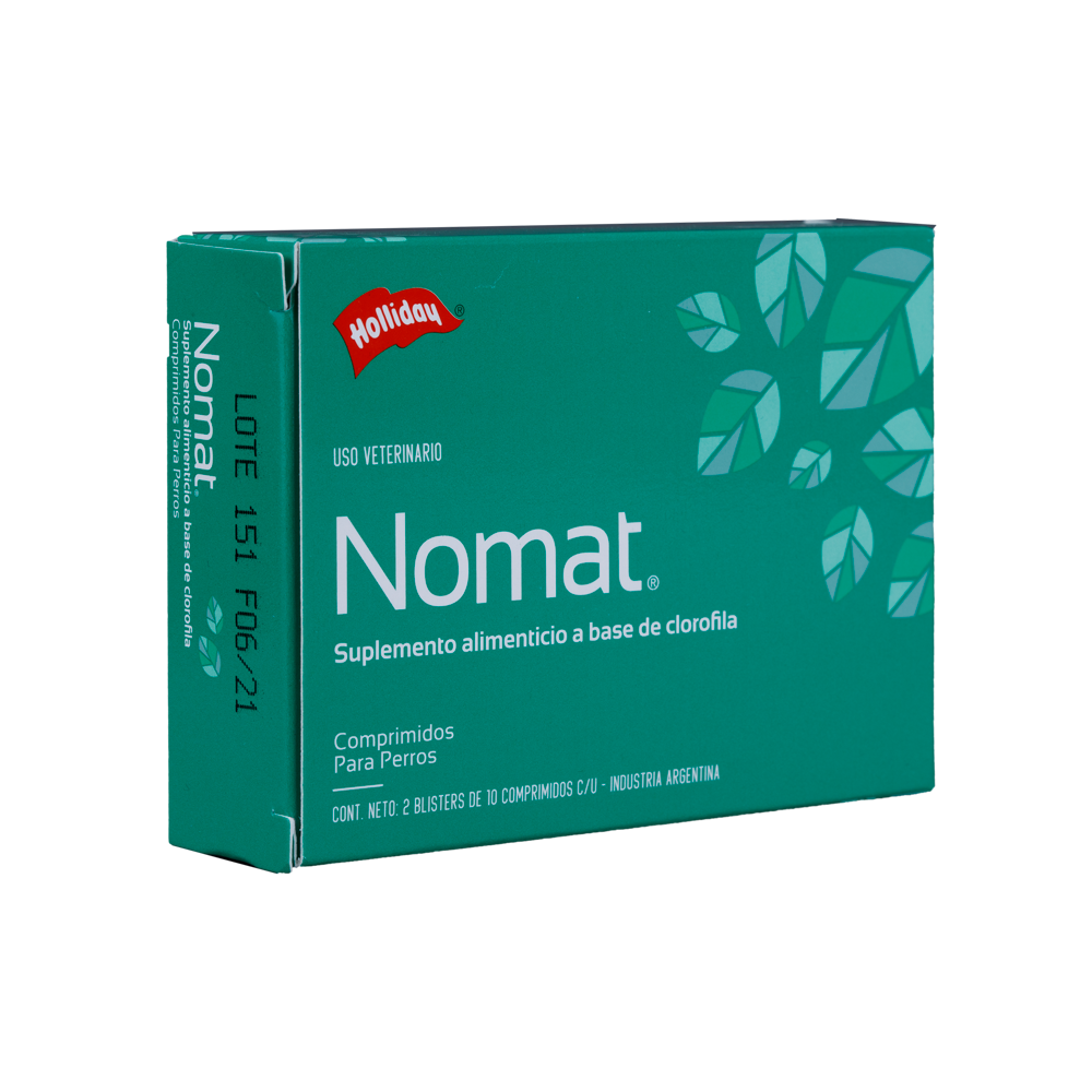 Biomodulador Nomat para Perros 20 Tabletas