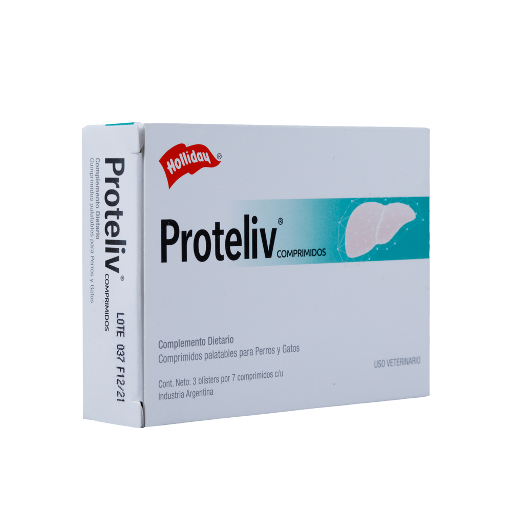 Hepatoprotector para Perros Proteliv 21 comprimidos