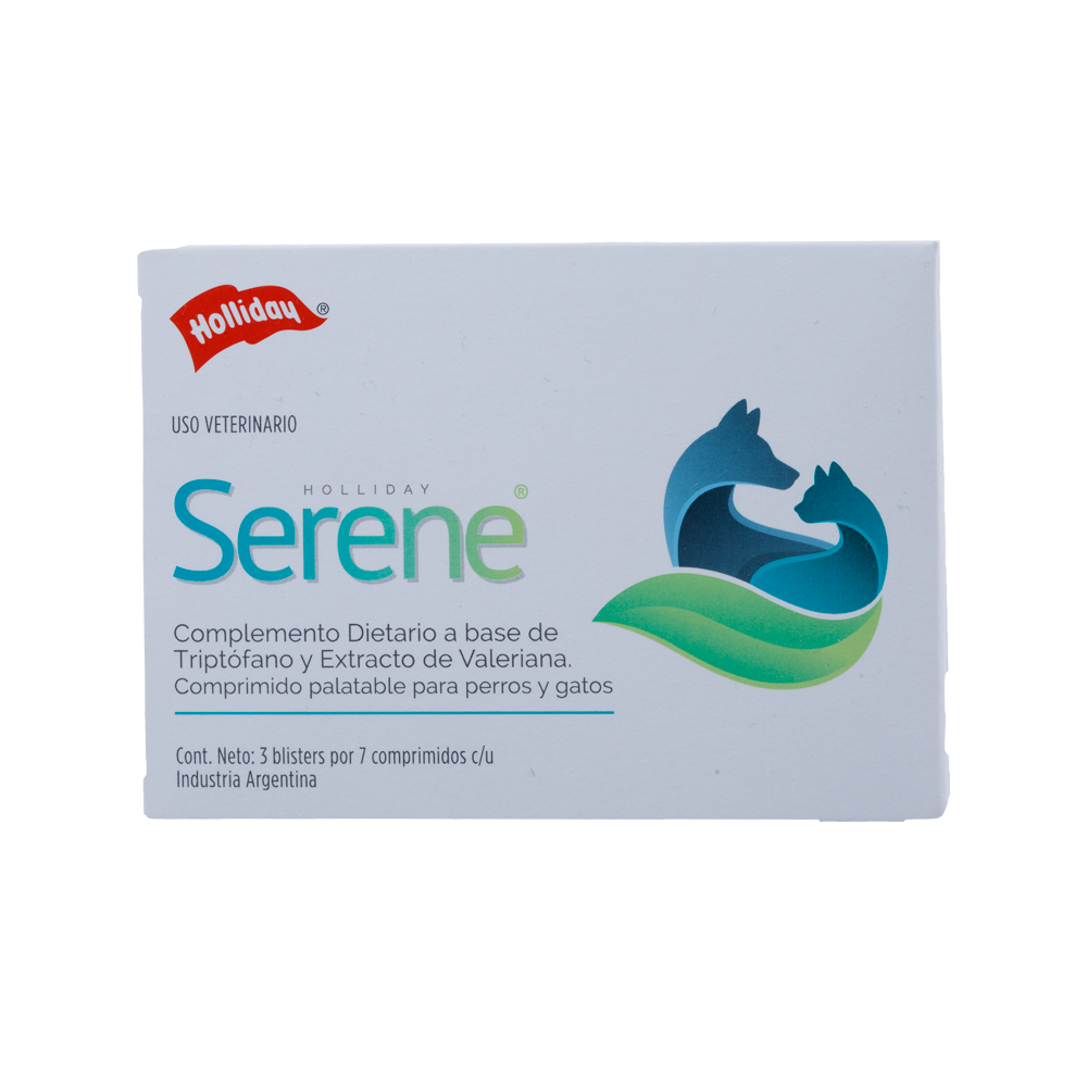 Biomodulador Serene para Perros y Gatos  21 comprimidos