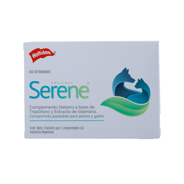 Biomodulador Serene para Perros y Gatos  21 comprimidos
