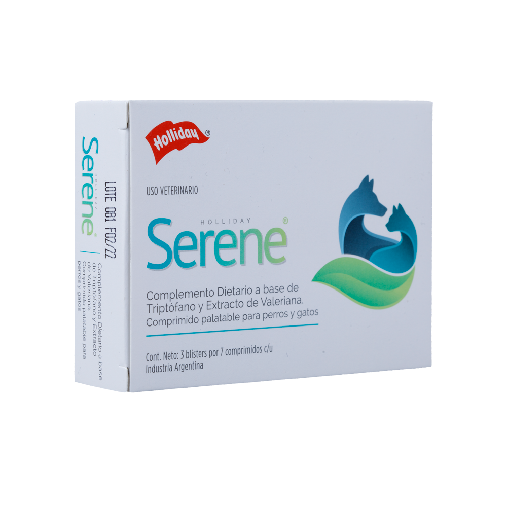Biomodulador Serene para Perros y Gatos  21 comprimidos