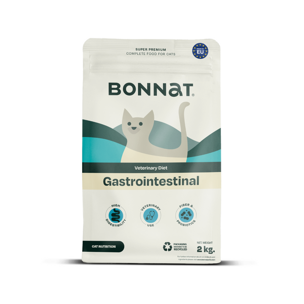 Alimento para gatos Bonnat Gastointestinal 2 Kg