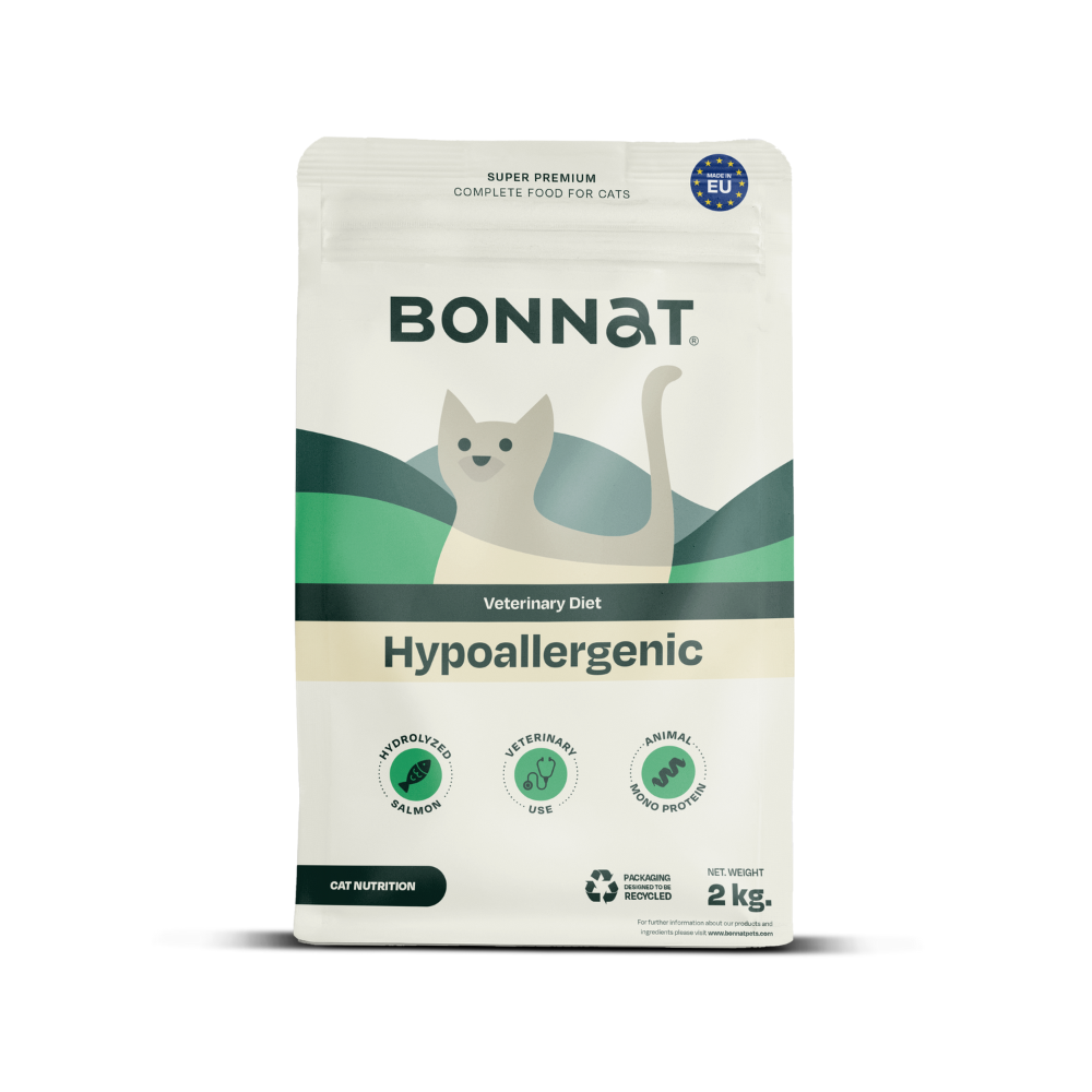 Alimento para gatos Bonnat Hipoalergénico 2 Kg