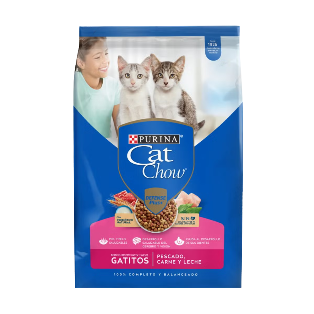Comida para gatitos Cat Chow defense Plus+