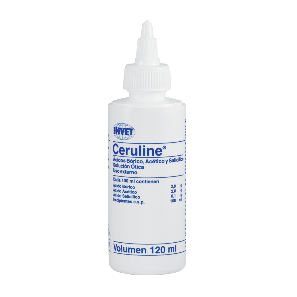 Limpiador oídos para perros y gatos Ceruline 120 ML