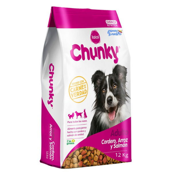 Comida para perros Chunky adultos Cordero
