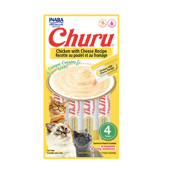Churu Snack gatos pollo con Queso 56gr